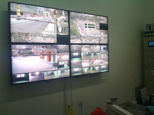 上海万顺水源墅数字矩阵DID拼接屏显示系统